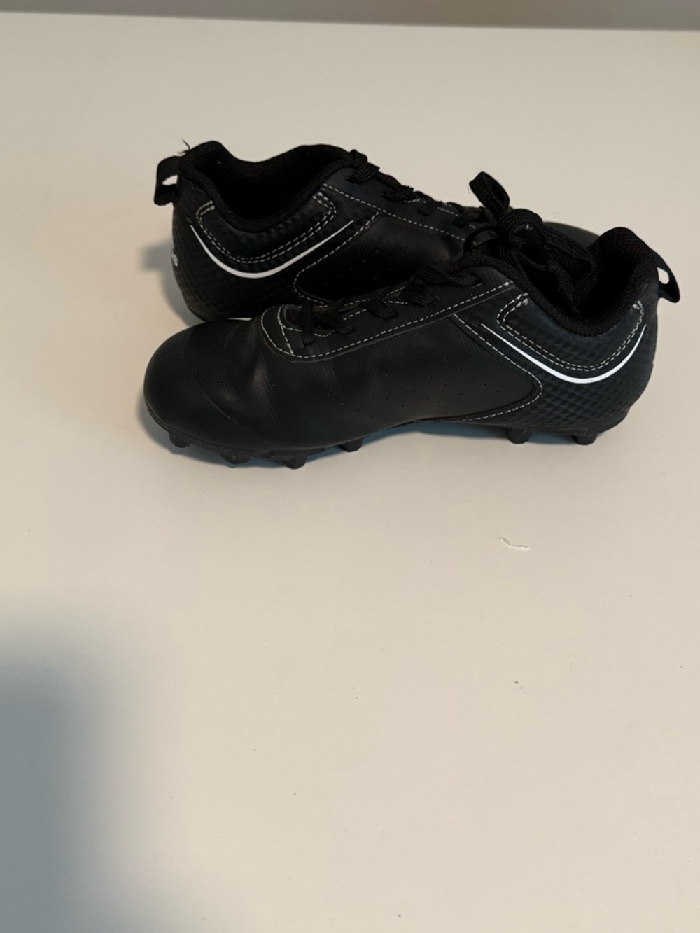 Kids Black Adidas Cleats
